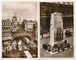 ** 18 Db RÉGI Használatlan Londoni Városképes Lap  / 18 Unused Old Postcards From... - Unclassified