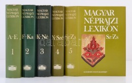 Magyar Néprajzi Lexikon 1-5. Budapest, 1977-1982, Akadémiai Kiadó. Kiadói... - Non Classificati