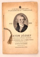 1932 Haydn József 200 éves Születésének Emlékére Rendezett... - Unclassified