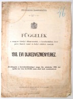1918 Budapest, Függelék A Magyar Királyi államvasutak, A Kezelésükben LevÅ‘... - Unclassified
