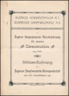 1913 A Bogárosi HengergÅ‘zmalom Részvénytársaság XII. üzletévi... - Unclassified