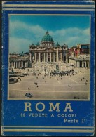 Roma 32 Vedute A Colori Parte I. Képes Leporelló Róma Városáról. Öt... - Unclassified