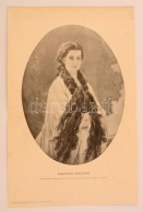 1898 Erzsébet Királyné(Sisi), Winterhalter Ferenc Festménye Nyomán, A... - Unclassified