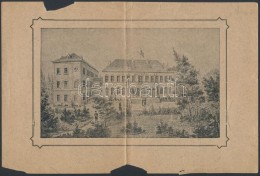 Cca 1860 A Bethesda Gyermekkórház épülete, Hátulján Feljegyzéssel, A... - Unclassified