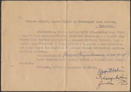 1943 A Magyar Királyi Honvéd 109/22 Tábori Munkásszázad... - Other & Unclassified