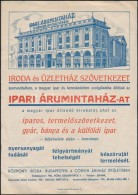 Cca 1930-1940 Az Ipari Árumintaház Kétoldalas Reklámlapja - Pubblicitari