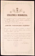 1914 6 Db Horvát NyelvÅ± Bányászati Oklevél / 1914 Croation Diplomas Regarding Mining - Non Classificati