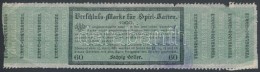 1900 60h Játékkártya Osztrák Zárjegy - Non Classificati