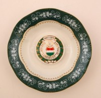 Zsolnay 'Magyar Labdarúgó Szövetség' Porcelán Fali Tál, Matricás,... - Other & Unclassified