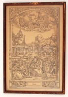 Cca 1820 Georg Pencz (ca.1500-1550) Vénusz Gyermekei. Rotációs Fametszet, Papír,... - Prints & Engravings