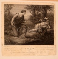 Cca 1800 Angelika Kaufmann Festménye Után Ant. Zecchin: Horatius és Az Alvó Gyemek... - Prints & Engravings