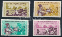 ** 1966 Forgalmi 4 érték Mi 332, 337, 342, 345 - Other & Unclassified