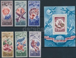 ** 1977 Å°rkutatás Sor Mi 4648-4653 + Blokk Mi 122 - Altri & Non Classificati