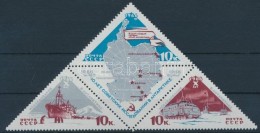 ** 1966 Antarktisz Kutatás Sor Négyestömbben Mi 3181-3183 - Other & Unclassified