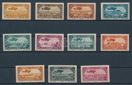 * 1931 Légiposta Mi 356-366 Vágott Sor / Imperforate Set (356, 362, 365... - Altri & Non Classificati