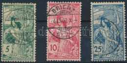 O 1900 UPU Sor Mi 71-73 - Other & Unclassified