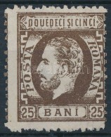 (*) 1872 Mi 34 (képbefogazott, Papírelvékonyodás / Thin Paper) - Altri & Non Classificati