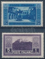 * 1929 Monte Cassino-i Kolostor Sor 2 értéke Mi 322-323 - Altri & Non Classificati