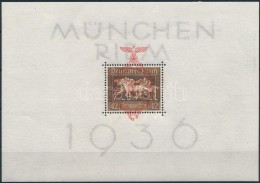 * 1937 Lóverseny Blokk Felülnyomással Mi 10 (Mi EUR 70,-) - Other & Unclassified