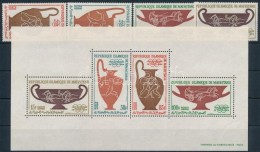 ** 1964 Nyári Olimpia, Tokió Sor Mi 232-235 + Blokk 2 - Altri & Non Classificati