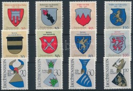 ** 1964-1966 Címerek (I-III.) Sorok Mi 440-443, 450-453, 465-468 - Altri & Non Classificati