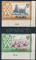 ** 1954 10 éves A Lengyel Népköztárság ívszéli Sor Mi 877-878 - Altri & Non Classificati