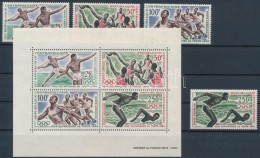 ** 1964 Nyári Olimpia, Tokió Sor Mi 59-62 + Blokk 2 - Other & Unclassified