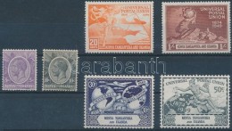 * 1922-1949 2 Db Forgalmi Bélyeg és 1 Sor - Altri & Non Classificati