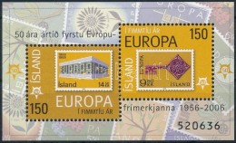 ** 2006 50 éves Az Europa CEPT Bélyeg Blokk Mi 39 - Other & Unclassified