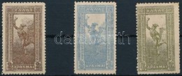 (*) 1901 Hermész 3 érték Mi 136-138 - Other & Unclassified