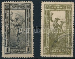 O 1901 Hermész 2 érték Mi 135, 138 - Other & Unclassified