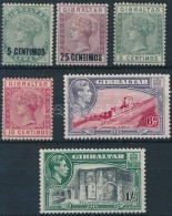 * 1889-1938 6 Klf Forgalmi Bélyeg (kis Rozsda / Stain) - Other & Unclassified