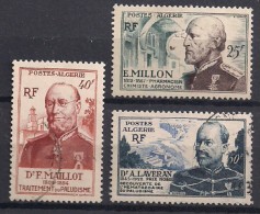 YT N° 304-305-306 - Oblitéré - Corps De Santé Militaire - Used Stamps