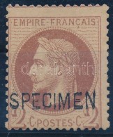 ** 1862 III. Napóleon Mi 25 SPECIMEN - Altri & Non Classificati