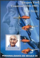 ** Guinea-Bissau 2001 Jacques-Yves Cousteau; Halak Blokk - Altri & Non Classificati