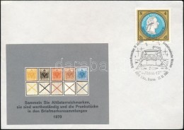 1979 Andráskeresztes Címerbélyeg Emlékív Borítékon - Altri & Non Classificati