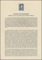 1950 Moritz Daffinger Mi 948 Feketenyomat - Other & Unclassified
