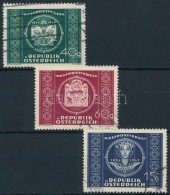 O 1949 75 éves Az UPU Sor Mi 943-945 - Other & Unclassified