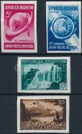 ** 1939 UPU Kongresszus, Buenos Aires 4 Vágott érték Mi 438, 440-442 - Other & Unclassified