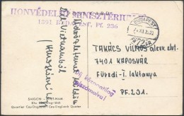 1974 Tábori Posta Képeslap A Vietnami Békefenntartók Magyar... - Other & Unclassified