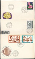 1972 Csaknem Teljes évfolyam Kiadásai 46 Db FDC-n (hiányzik Az Agarak Sor) - Other & Unclassified