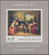 ** 1967 Festmény (II) Vágott Blokk (4.000) - Other & Unclassified