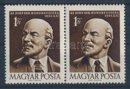 ** * 1961 Arcképek Lenin Pár, A Postatiszta Bélyegen A NyakkendÅ‘n Festékezési... - Other & Unclassified