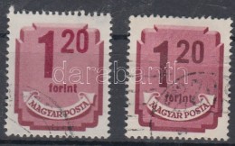O 1950 Forint-fillér Portó 1.20Ft Felfelé Tolódott értékjelzés - Altri & Non Classificati