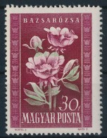** 1950 Virág 30f Eltolódott Zöld Színnyomat - Altri & Non Classificati