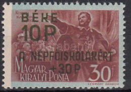 ** 1945 Béke 10P Hiányos Alapnyomattal - Altri & Non Classificati