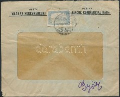 1922 (3. Díjszabás) Levél GyÅ‘rbe PMKB Céglyukasztásos Bélyeggel - Altri & Non Classificati