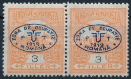 ** Debrecen I. 1919 Turul 3f Pár Garancia Nélkül (80.000) - Other & Unclassified
