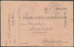 1917 Tábori Posta LevelezÅ‘lap / Field Postcard 'FELDSPITAL No.502.' + 'FP 285 A' - Other & Unclassified