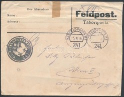 1916 Tábori Posta Levél 'FP 241' - Other & Unclassified